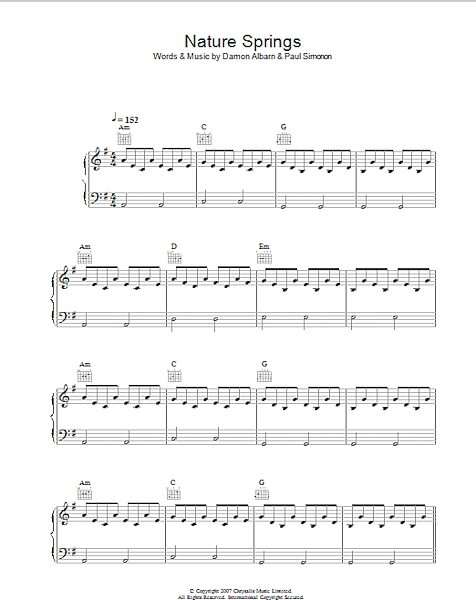 open zoom image for Nature Springs - Piano/Vocal/Guitar, New, Main