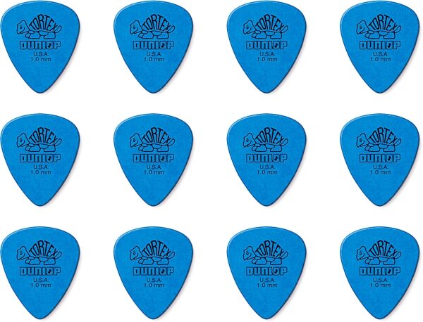 open zoom image for Dunlop Tortex Standard Picks (12-Pack), Blue, 1.0 millimeter, Main