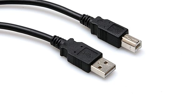 open zoom image for Hosa USB 2.0 Cable (USB A to USB B), 3 foot, USB203AB, Main