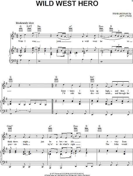 open zoom image for Wild West Hero - Piano/Vocal/Guitar, New, Main