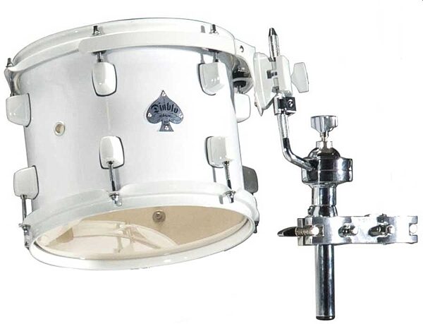 open zoom image for ddrum Diablo Tom Drum, White on White