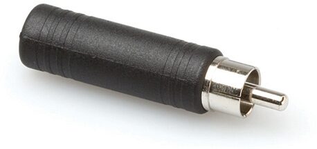 open zoom image for Hosa GPR104 Female Mono 1/4" TS to Male RCA Adapter, New, Main