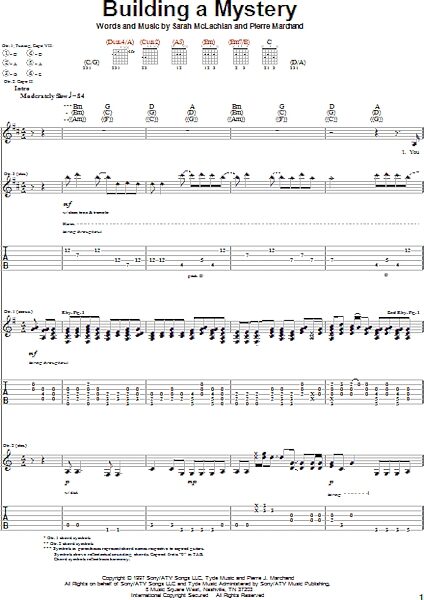 open zoom image for Building A Mystery - Guitar TAB, New, Main