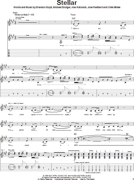 open zoom image for Stellar - Guitar TAB, New, Main