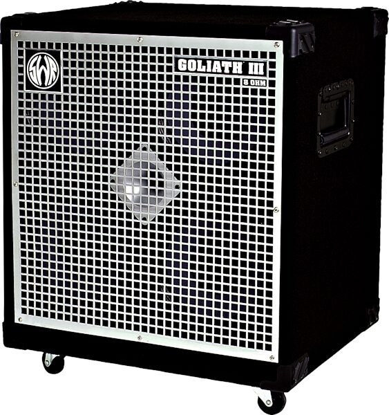 open zoom image for SWR Goliath III Bass Cabinet (700 Watts, 4x10 in.), Right Angle View