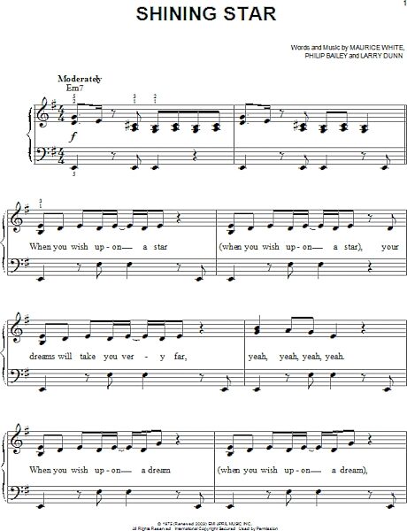 open zoom image for Shining Star - Easy Piano, New, Main