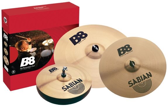 open zoom image for Sabian B8 Series Performance Cymbal Package, Main