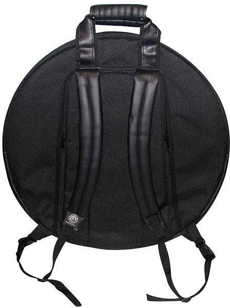 open zoom image for Kaces KCBP10 Pro Deluxe Not Leather Back Pack Cymbal Bag, Back