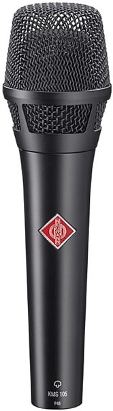 open zoom image for Neumann KMS 105 Handheld Supercardioid Condenser Microphone, Black, Main