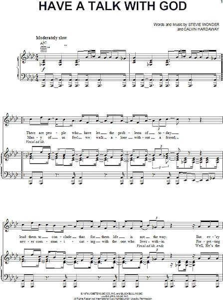 open zoom image for Have A Talk With God - Piano/Vocal/Guitar, New, Main