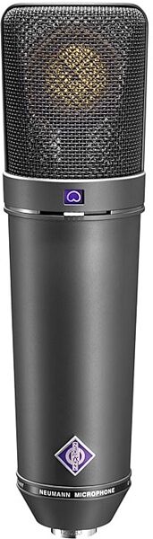 open zoom image for Neumann U 87 Ai Large-Diaphragm Condenser Microphone with Shock Mount, Case and Cable, Stereo Set, Black, Detail