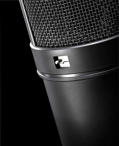open zoom image for Neumann U 87 Ai Large-Diaphragm Condenser Microphone with Shock Mount, Case and Cable, Stereo Set, Black, Detail