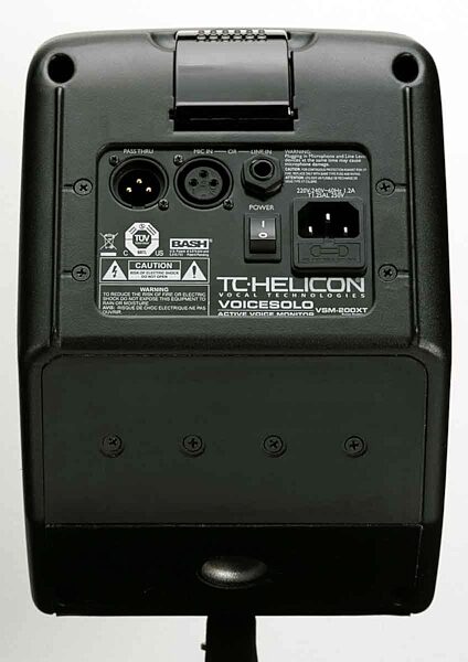 open zoom image for TC-Helicon VoiceSolo VSM200 XT Active Monitor, Rear