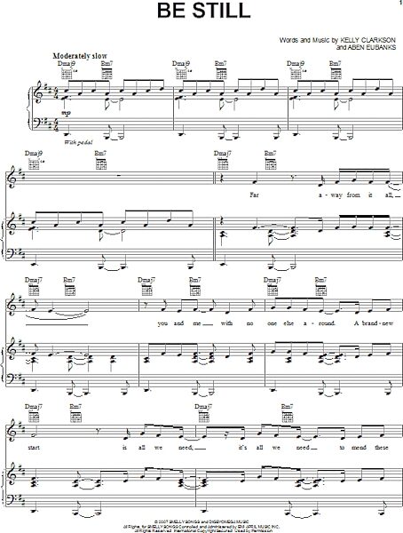 open zoom image for Be Still - Piano/Vocal/Guitar, New, Main
