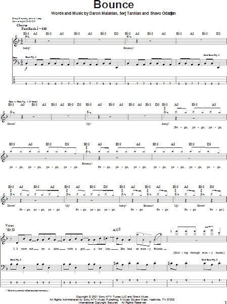 open zoom image for Bounce - Bass Tab, New, Main