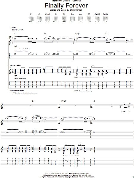 open zoom image for Finally Forever - Guitar TAB, New, Main