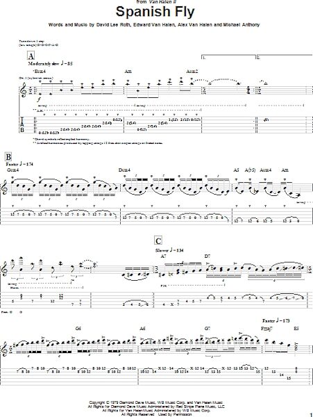 open zoom image for Spanish Fly - Guitar TAB, New, Main