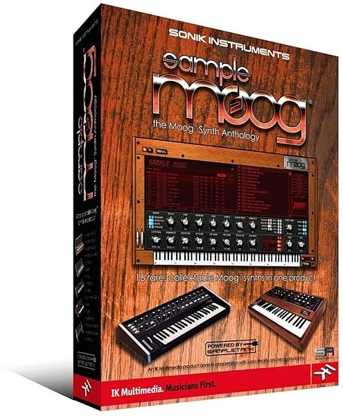open zoom image for IK Multimedia SampleMoog Software, Main
