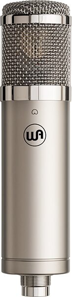 open zoom image for Warm Audio WA-47jr SE Large-Diaphragm Condenser Microphone, Nickel, Action Position Back