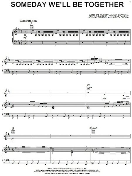 open zoom image for Someday We'll Be Together - Piano/Vocal/Guitar, New, Main