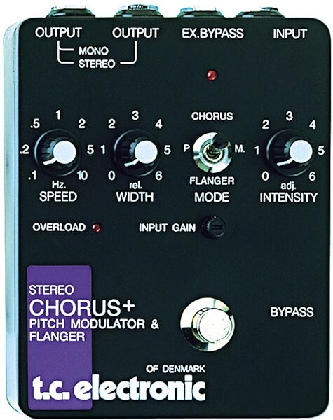 open zoom image for TC Electronic Stereo Chorus/Flanger Pedal, Main