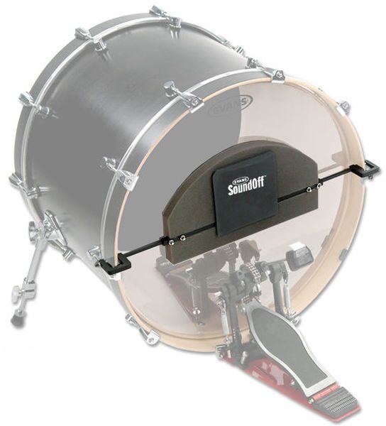 open zoom image for Evans SoundOff Universal Bass Batter Mute Silencer, Main