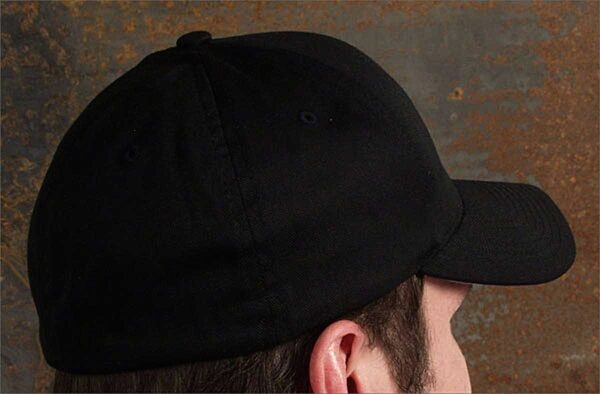 open zoom image for Tama Logo Flex Fit Baseball Cap, Cap Wearing Dude