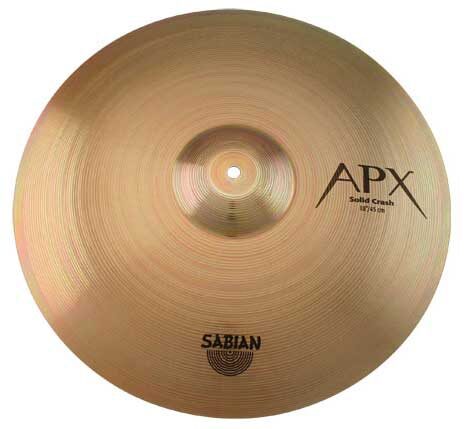 open zoom image for Sabian APX Solid Crash Cymbal, Main