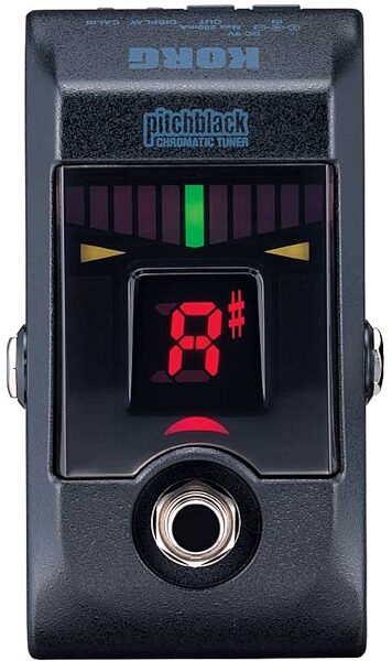 open zoom image for Korg Pitchblack Chromatic Tuner Guitar Pedal, Main