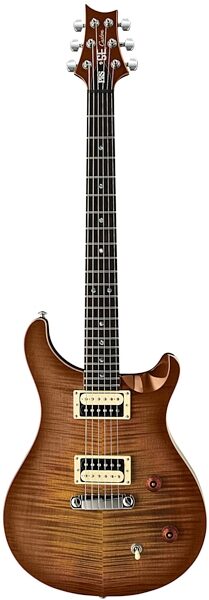 open zoom image for Paul Reed Smith SE Custom Electric Guitar (with Gig Bag), Tobacco Sunburst