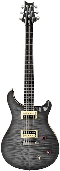 open zoom image for Paul Reed Smith SE Custom Electric Guitar (with Gig Bag), Grey Black