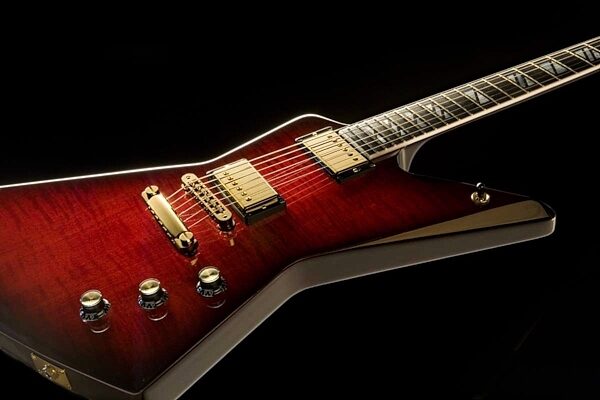 open zoom image for Gibson DSX50 Commemorative 50th Anniversary Explorer Electric Guitar (With Case), Closeup