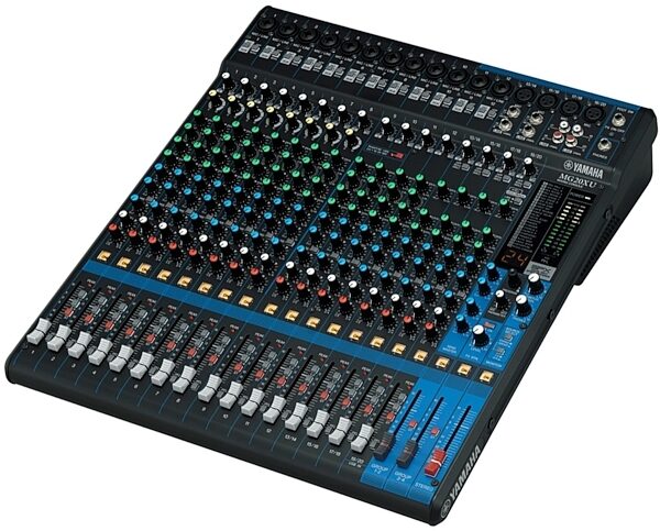 open zoom image for Yamaha MG20XU USB Mixer with Effects, 6-Bus, New, Angle