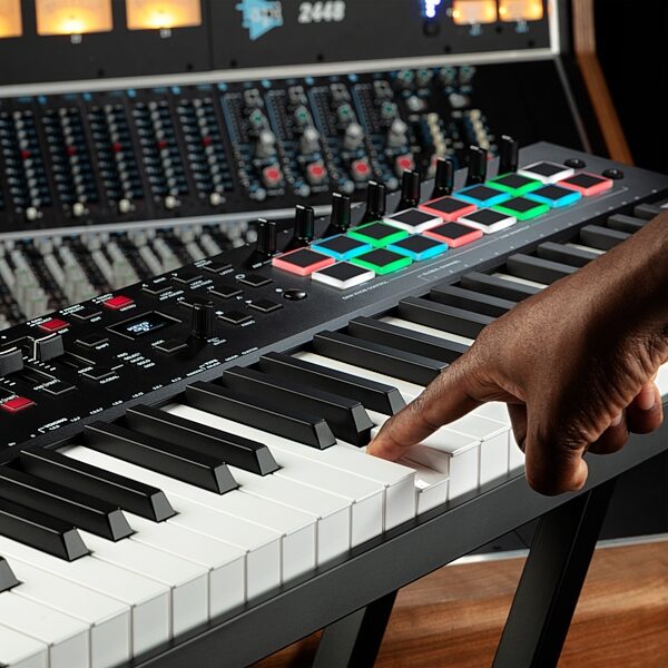 open zoom image for M-Audio Oxygen Pro 49 USB MIDI Keyboard Controller, 49-Key, In Use
