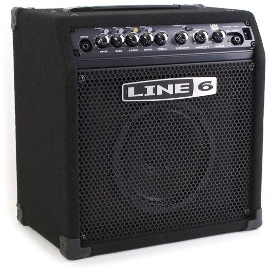 open zoom image for Line 6 LowDown LD15 Bass Combo Amplifier (15 Watts, 1x10"), Angle