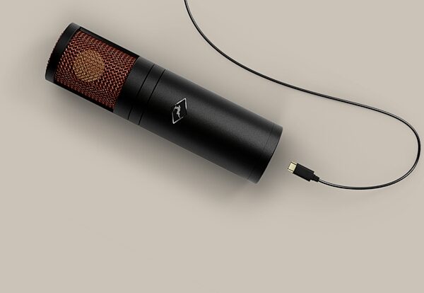 open zoom image for Antelope Audio Edge GO USB-Powered Multi-Pattern Modeling Microphone, New, Detail Front