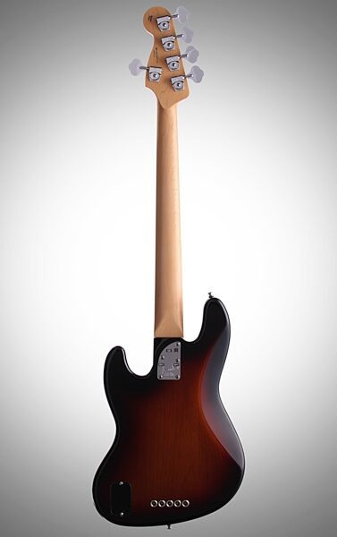 open zoom image for Fender American Deluxe Jazz V 5-String Electric Bass (Rosewood with Case), Full Straight Back