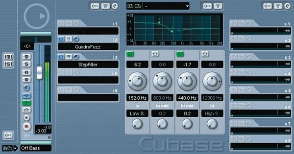 open zoom image for Steinberg Cubase SL MIDI Recording System (Macintosh and Windows), Channel Set
