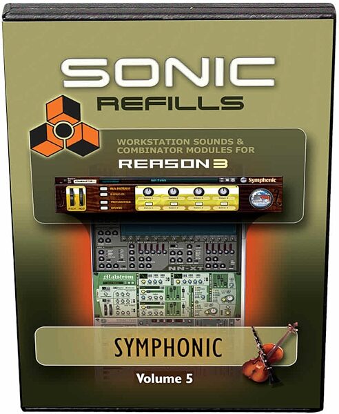 open zoom image for Sonic Reality Volume 5: Symphonic Refills for Reason, Main