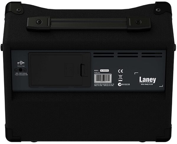 open zoom image for Laney Audiohub AH-Freestyle Battery-Powered Keyboard Combo Amplifier (5 Watts, 1x8"), New, Rear