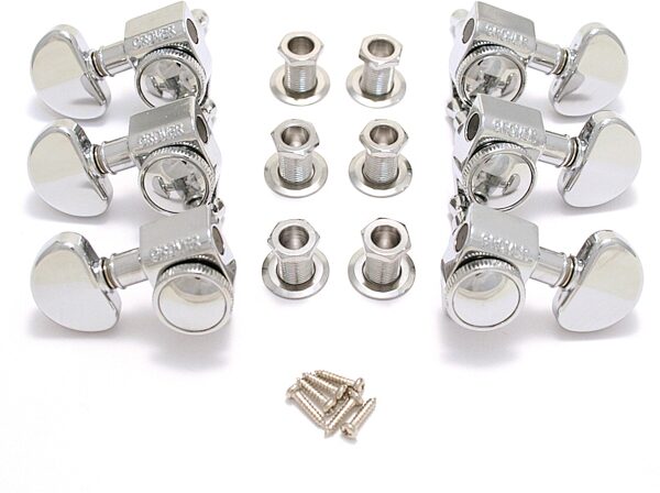 open zoom image for Grover 502C Roto-Grip Locking Rotomatics Tuners, Chrome, Main