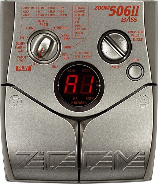open zoom image for Zoom 506II Bass Multi-Effects Pedal, Main