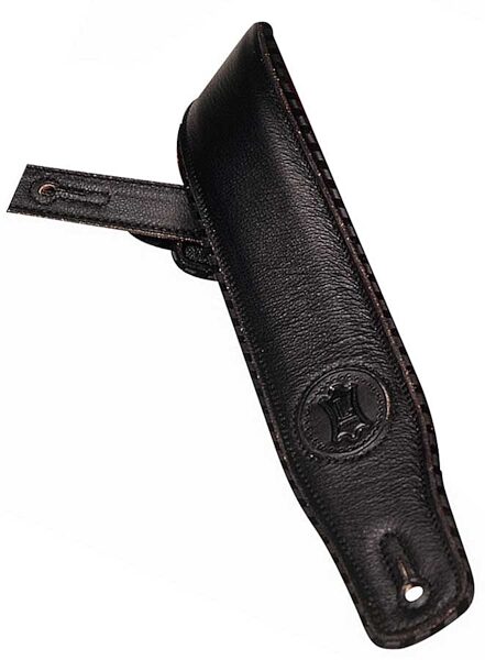 open zoom image for Levy's MSS13 2.5" Signature Series Leather Guitar Strap, Black