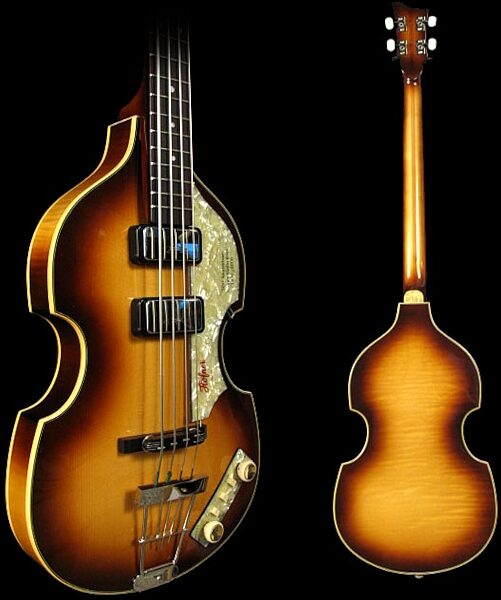 open zoom image for Hofner 50th Anniversary Violin Bass (with Case), Alternate