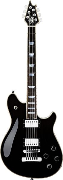 open zoom image for EVH Edward Van Halen Wolfgang USA Custom Electric Guitar (with Case), Black