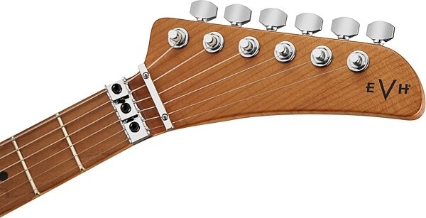 open zoom image for EVH Eddie Van Halen 5150 Series DX QM Electric Guitar, with Baked Maple Fingerboard (and Gig Bag), Limeade Zest, Action Position Back