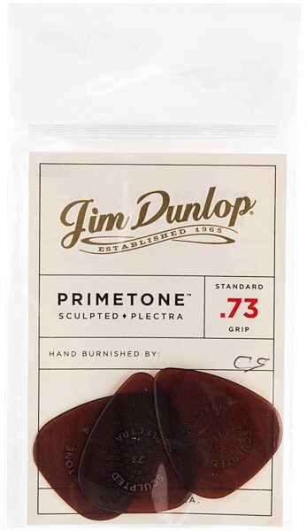 open zoom image for Dunlop 510P Primetone Standard Guitar Picks, 3-Pack, 0.73 millimeter, 510P.73, Main