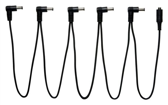 open zoom image for Godlyke Power-All Right Angle Daisy Chain Cable for 5 Pedals, Main