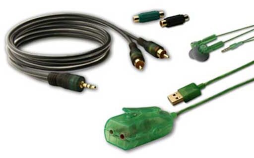 open zoom image for SoundTech STUSBST LightSnake Stereo USB Audio Interface, Main
