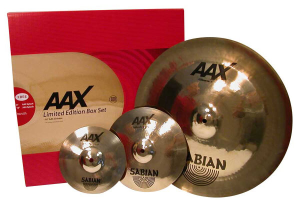 open zoom image for Sabian AAX X-Plosion Limited Edition Crash Cymbal Package, Main
